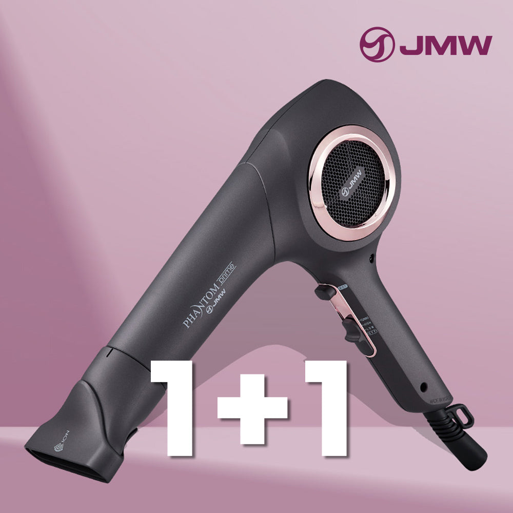 JMW Phantom BLDC Hair Dryer Set MS6001A White + MS6003C Black (1+1)