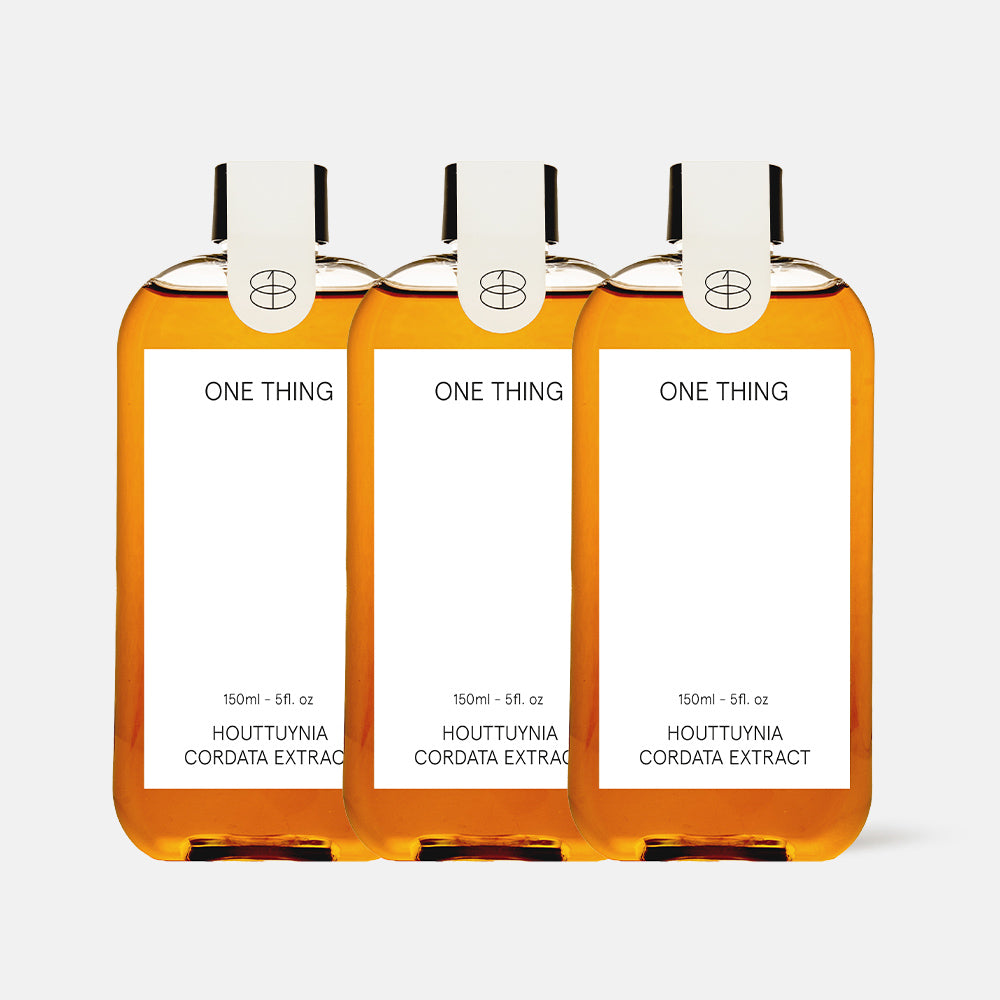 One Thing Houttuynia Cordata Extract Toner 150ml (3 Pack)