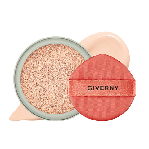 Giverny Close-Fit Cover Cushion 12g - 1 Full + 2 Refills + 7 Puffs Set