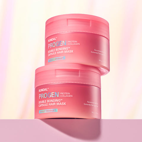 Kundal Progen Double Bonding Extreme Damage Care Capsule Hair Mask 180g (Violet Muguet)