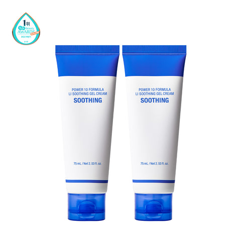 It's Skin Power 10 Formula LI Soothing Gel Cream Licorice Julen 75ml (2 pack)