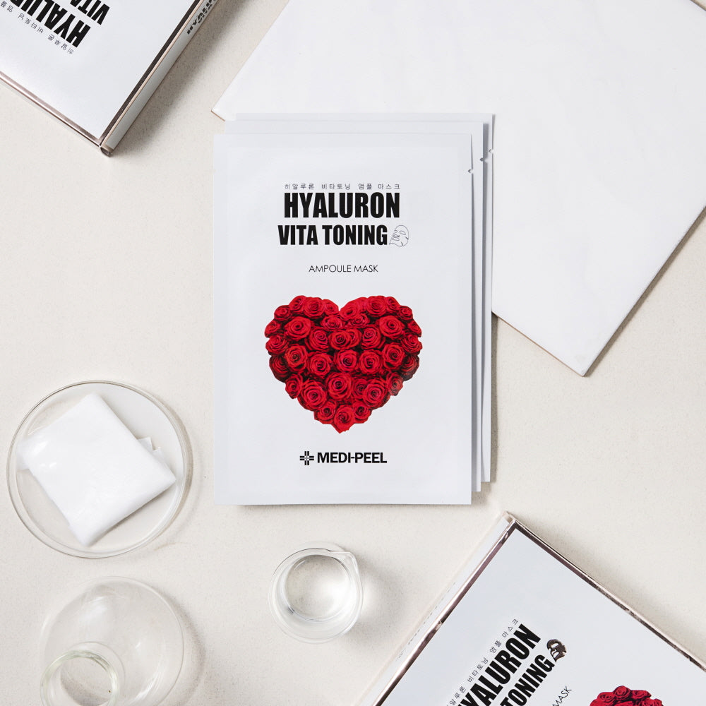 Medipeel Hyaluron Vita Toning Ampoule Mask 30ml x10