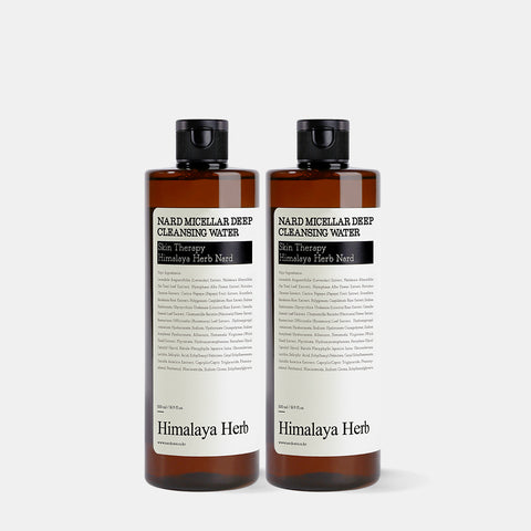 Nard Micellar Deep Cleansing Water 500ml (2 Pack)