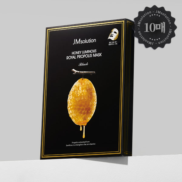 JM Solution Honey Glow Royal Propolis Mask Plus 10P