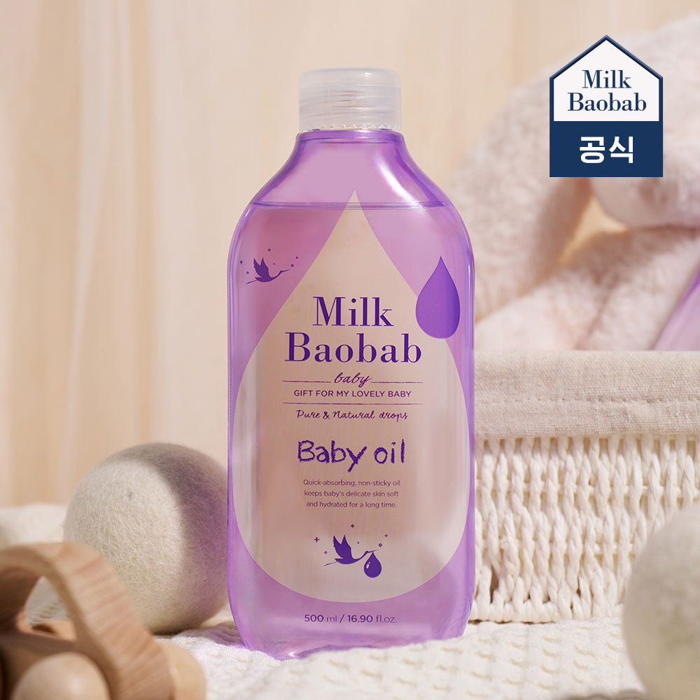 Milk Baobab Baby Oil 500ml