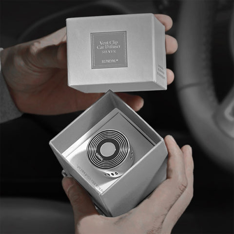 Kundal Classic Mood Deep Perfume Car Air Freshener Clip (Device 1ea + Refill 2ea)