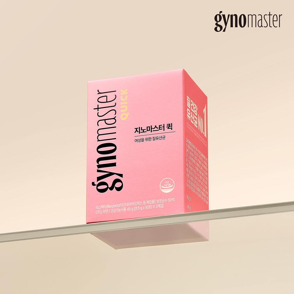 Newtree MasterBiom GinoMaster Quick Respecta 1-Month Women's Probiotic Powder (5 Billion CFU) Zinc and Inositol