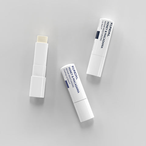 Kundal Repair Lip Balm Trio Set Unscented 3.6g