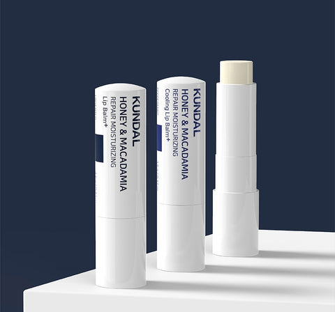 Kundal Repair Lip Balm Trio Set Unscented 3.6g