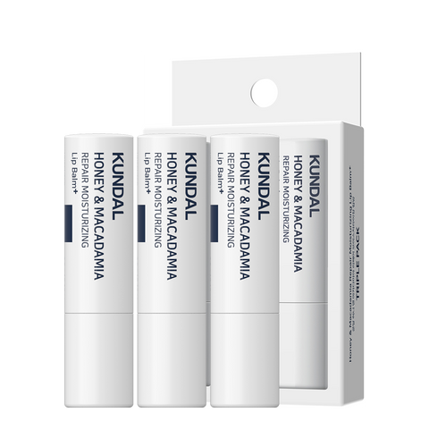 Kundal Repair Lip Balm Trio Set Unscented 3.6g