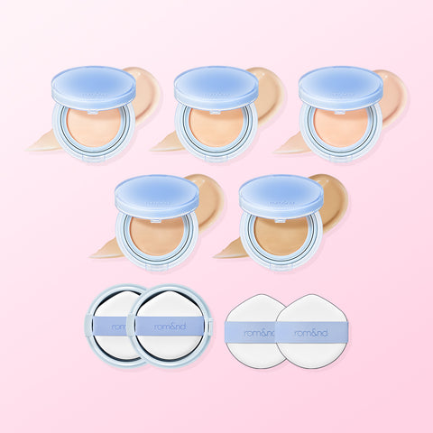 rom&nd Bear Water Cushion 20g (Main + 2 Refills)