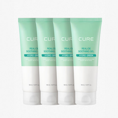 Kim Jeong Moon Aloe Cure Real Aloe Soothing Gel 150ml (4 Pack)
