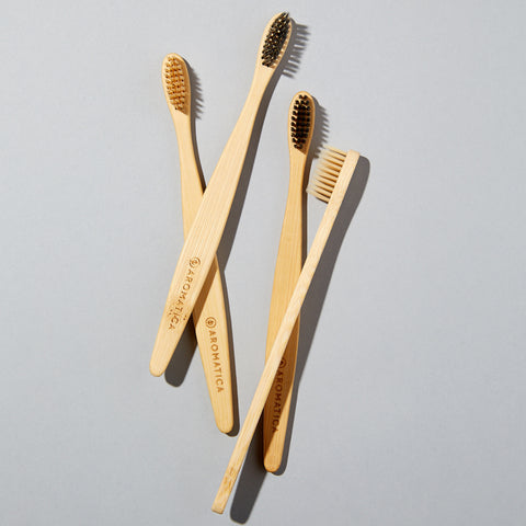 Aromatica Bamboo Toothbrush Duo