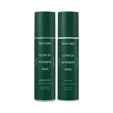 Dewytree Ultra S4 Intensive Snail Skincare (2 Pack, 80 ml)