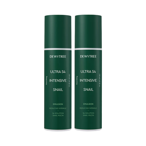 Dewytree Ultra S4 Intensive Snail Skincare (2 Pack, 80 ml)