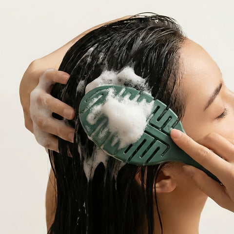 Minoxell Scalp Solution Brush (Shampoo Brush + Dry Brush Multi-Care)