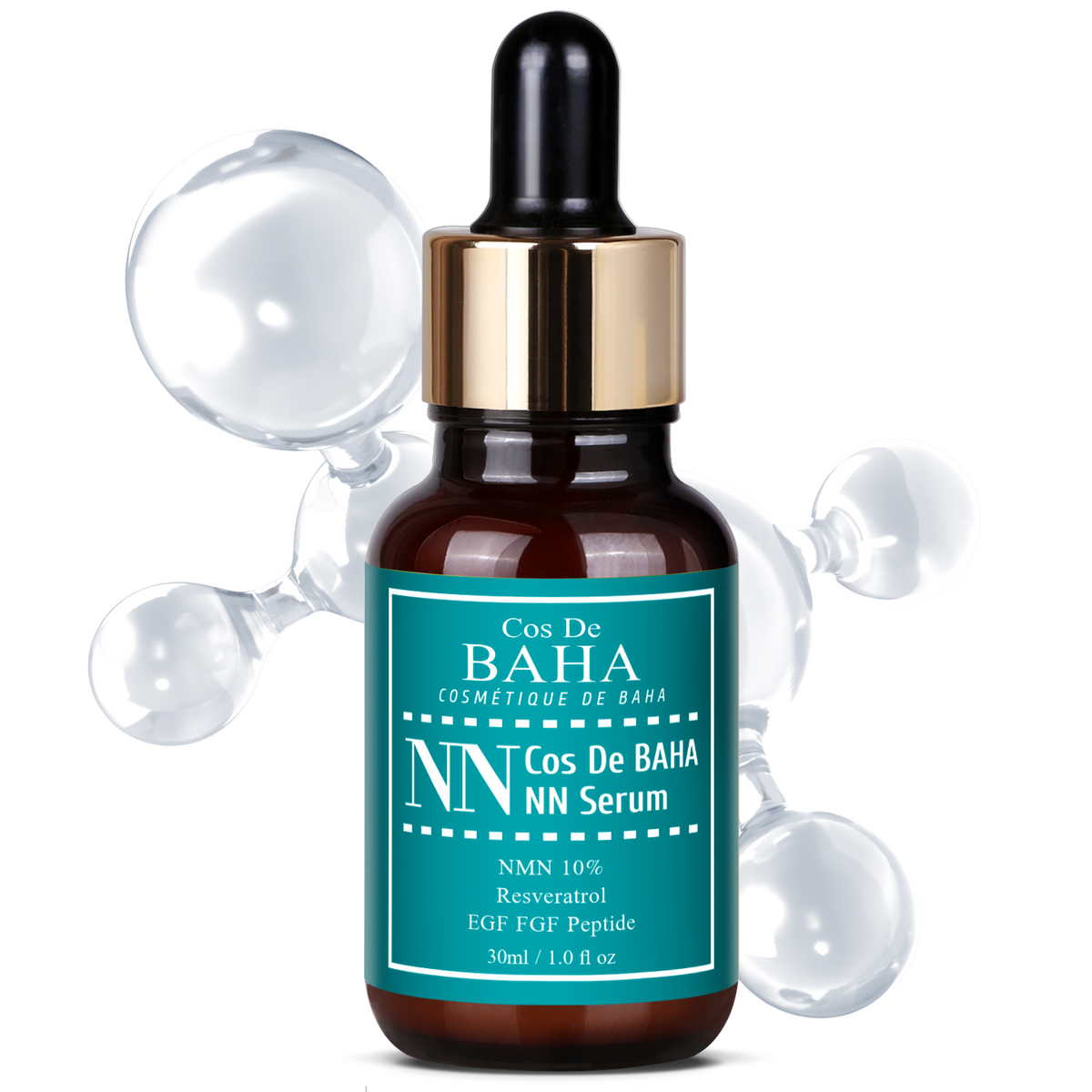 Cos De BAHA NMN 10% Resveratrol EGF FGF Peptide Serum