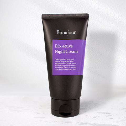 Bonajour Vegan Resurrection Plant Sleeping Cream - Glyceryl Glucoside Night Cream 80 ml