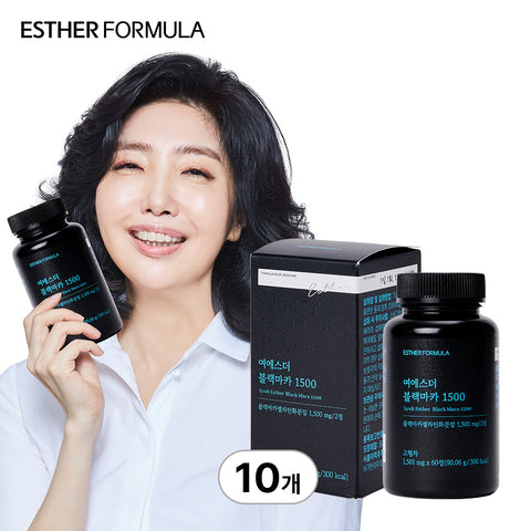 Esther Formula Black Maca 1500 60 Tablets x 10