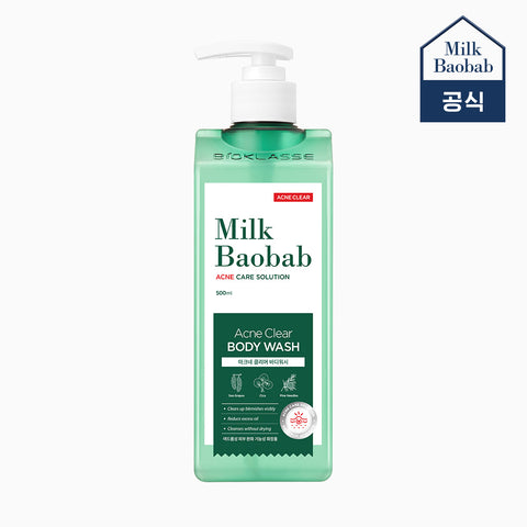 Milk Baobab Acne Clear Body Wash 500ml (1+1)
