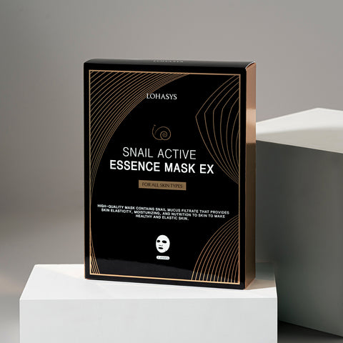 Lohasys Snail Active Essence Mask Pack (10 sheets)