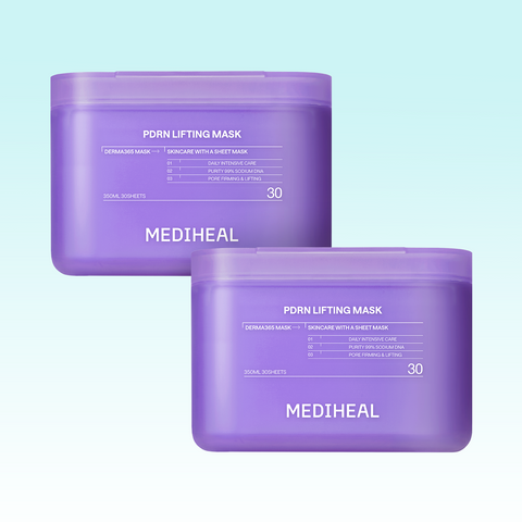 Mediheal Derma365 PDRN Sheet Mask - 30 Sheets (2 Pack)