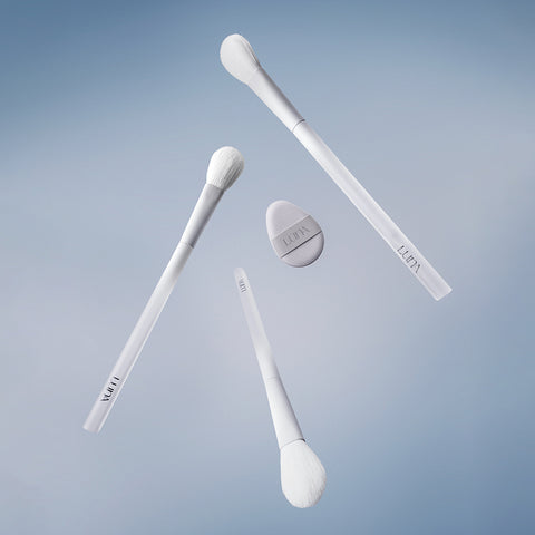 LUNA Glow Layer Blur Cheek 8.5g + Brush Puff (1pc) Set