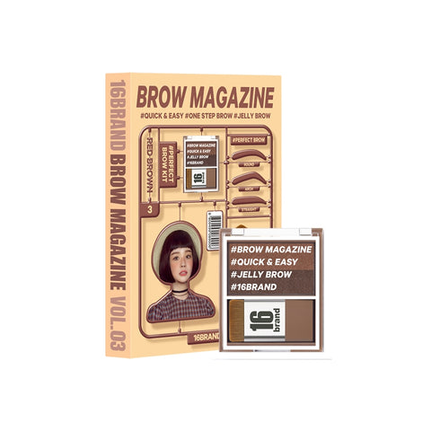Chosungah Beauty 16Brand Brow Magazine Eyebrow 3 Colors