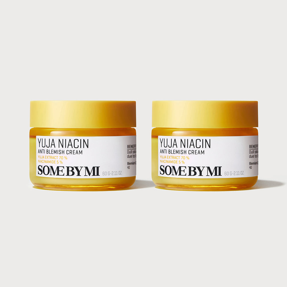 Some By Mi Yuzu Niacin Anti-Blemish Cream (60g) - 1+1