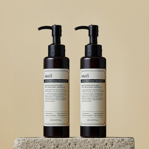 Dear Klairs Gentle Black Deep Cleansing Oil 150ml (2 Pack)