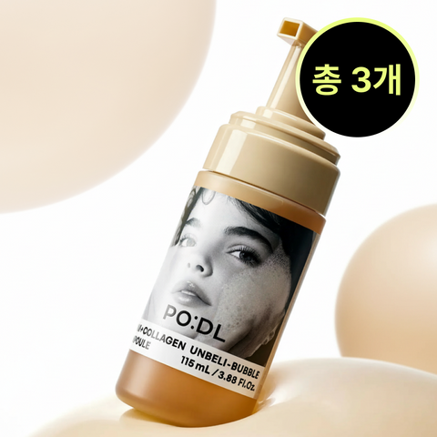 Podl Tone Glow Balm Collagen Bubble Ampoule 115ml (3 Pack)