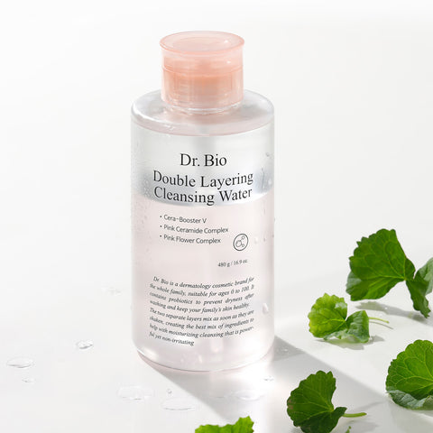 Dr.Bio Double Layering Cleansing Water 480g (2 Pack)
