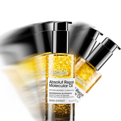 L'Oreal Professionnel Absolut Repair Molecular Radiance Oil Essence 90ml + Shampoo 100ml + Treatment 75ml (Set)