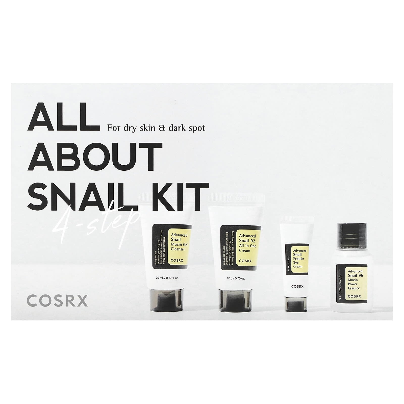 Soonsu Beauty All About Snail Kit 4 Piece Kit texture close-up