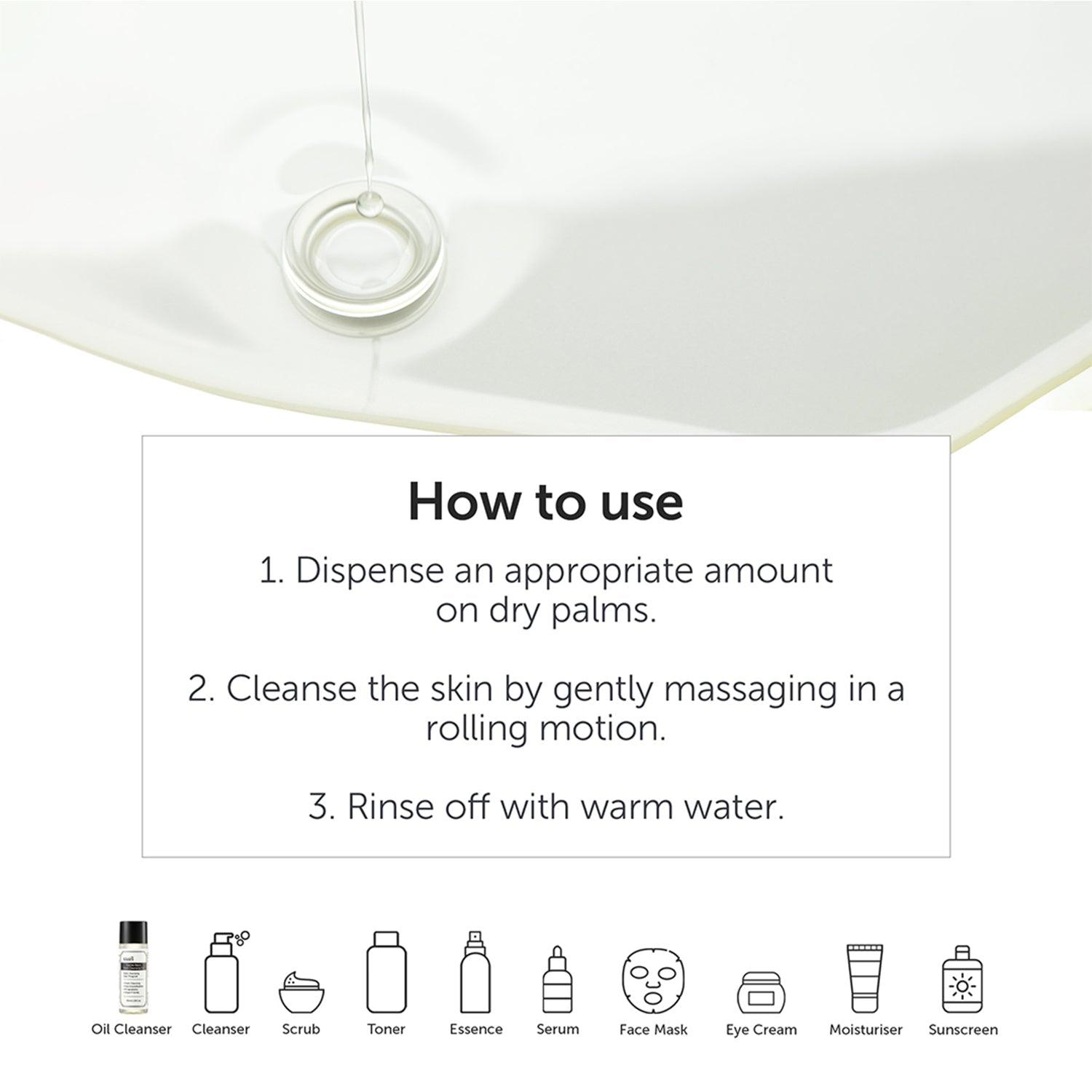 Soonsu Beauty Gentle Black Fresh Cleansing Oil packaging design