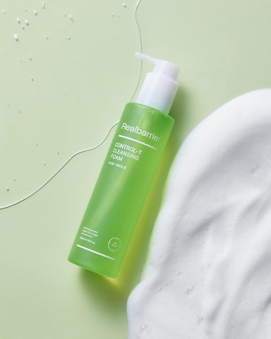 Real Barrier Control-T Cleansing Foam 200ml (2-Pack)