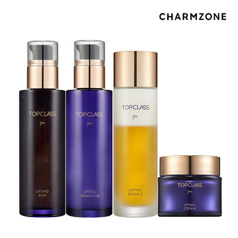 Charmzone Top Class Lifting 4-Piece Set (Skin + Emulsion + Lifting Cream + Essence)