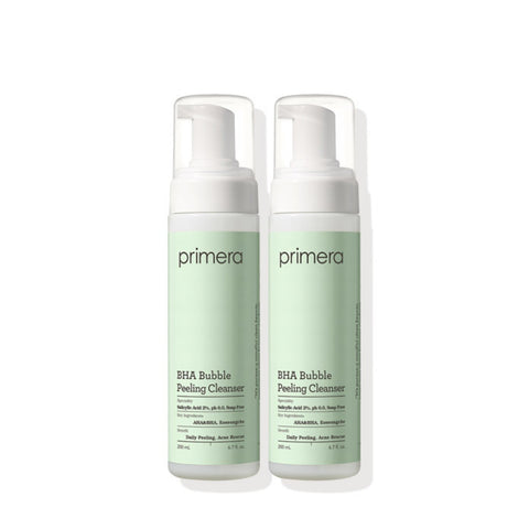 Primera BHA Bubble Peeling Cleanser 200ml Double Pack