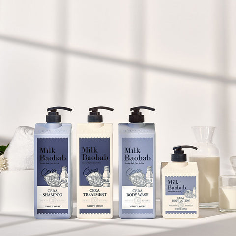 Milk Baobab Cera Shampoo + Treatment White Musk 1200ml