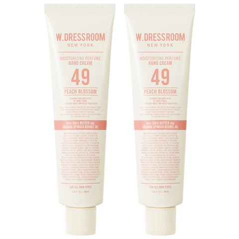 W.Dressroom Perfume Hand Cream No.49 Peach Blossom 100ml (2 Pack)