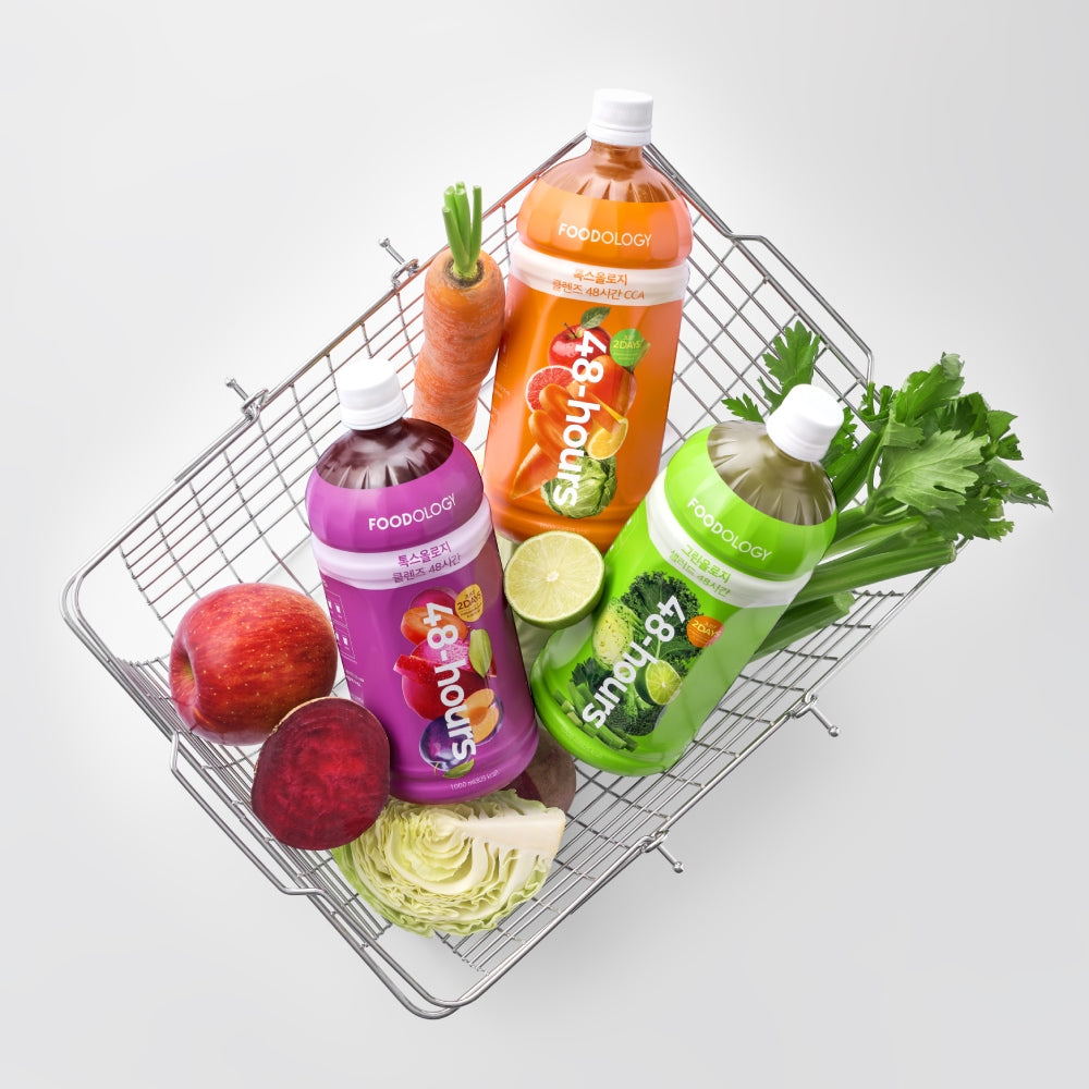 Foodology Toxology Cleanse 48-Hour ABC+CCA Salad Juice (Set)