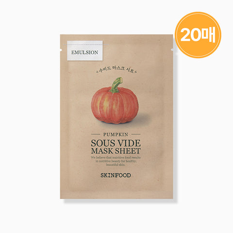 Skinfood Smooth & Firm Sous-Vide Mask (Pumpkin) 20P