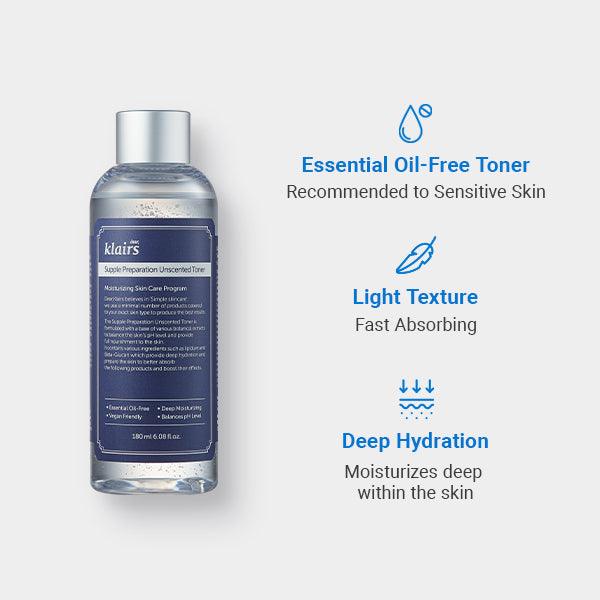 Soonsu Beauty Supple Preparation Unscented Toner side view