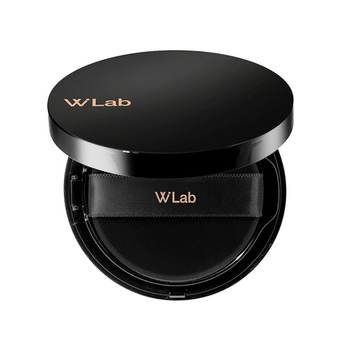 W.Lab Dewy Glow Makeup Set (Selfie Big Cover Cushion 25g + Aura Serum Multi Balm x2 + Puff x4)