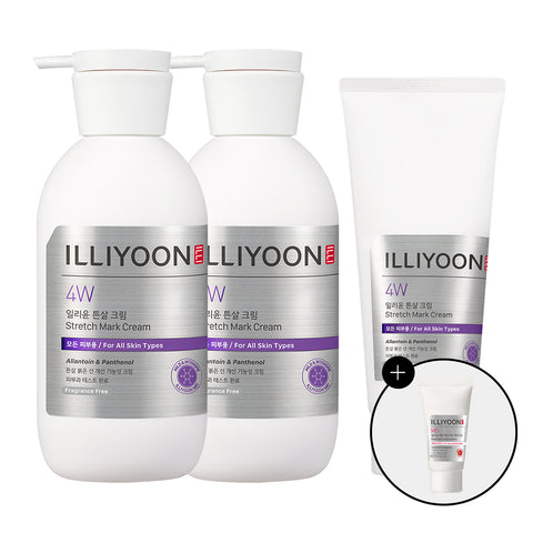 ILLIYOON Maternity Unscented Stretch Mark Cream 330ml + 200ml