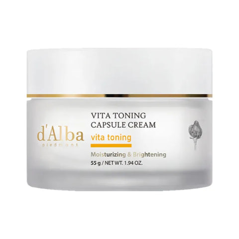 d'Alba Vita Toning Capsule Cream 55g Double Pack