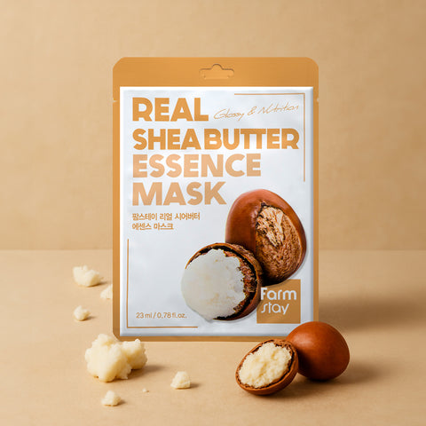 Farmstay Real Shea Butter Essence Mask 23ml (10 sheets)
