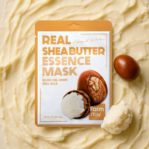 Farmstay Real Shea Butter Essence Mask 23ml (10 sheets)