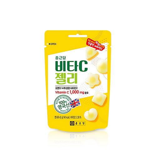 Chongkundang Vita C Jelly 1000mg 42g x 8 sachets (3 Pack)