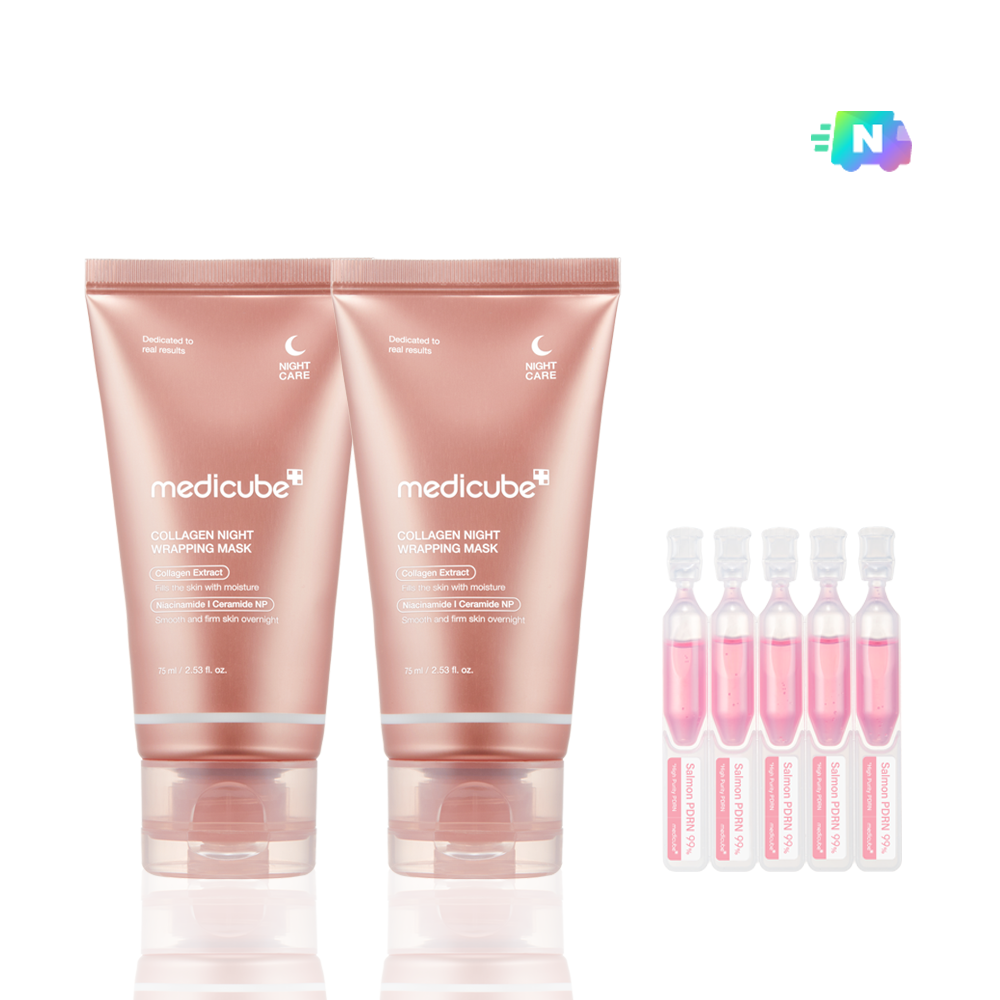 Medicube Collagen Night Wrapping Mask 75ml (2 pack)